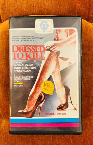 Dressed kill big box vhs - to,