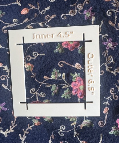 Quilting 6 inch square - 5.6",