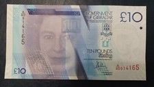 Gibraltar banknote unc - 10,