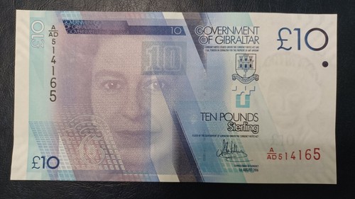 Gibraltar banknote unc - gibraltar,