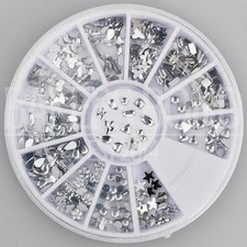 300pc rhinestone nail - 300pc, 3d