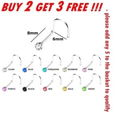 Nose Studs Straight I L Screw