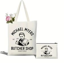 Michael Myers Halloween Shopping Horror Casual Tote Shoulder Bag & Coin Purse 