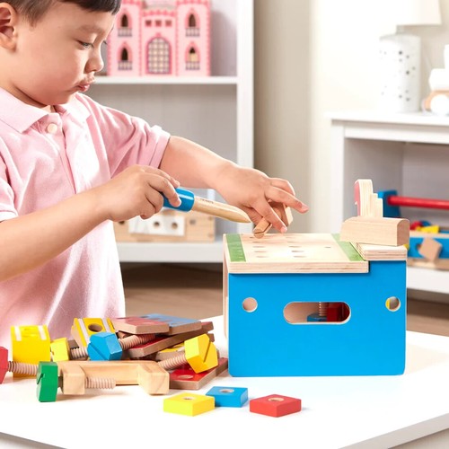 Wooden building toy - building, set