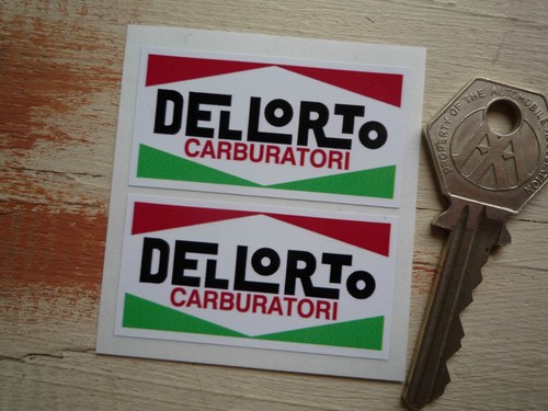 Dellorto stickers pair - dellorto,