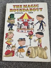 The Magic Roundabout Annual 1968 by Serge Danot Vintage Hardback Book BBC SHDX