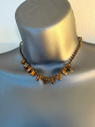 Weiss gold tone baguette - gold,