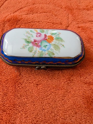 Vintage needle case limoges - case,