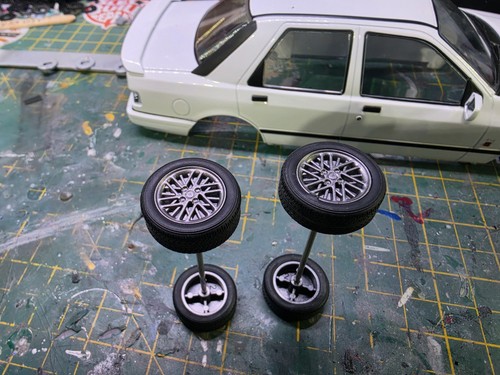 Scale original wheels - 1/24,