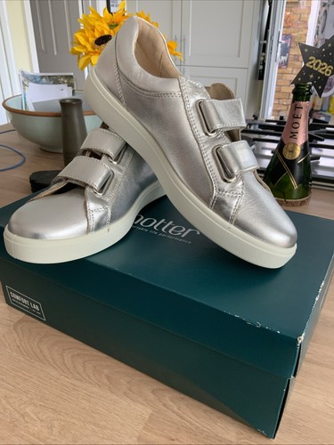 Ladies hotter silver leather - ladies,