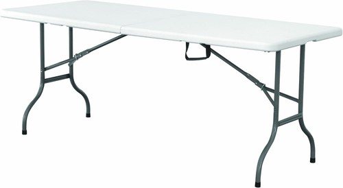 6ft folding table - folding, trestle