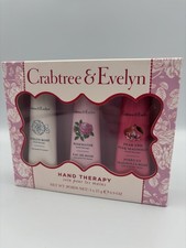 Crabtree & Evelyn Hand Therapy Cream Gift Set - Rose/Rosewater/Magnolia (3x25g)