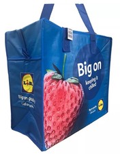 Lidl Large Insulated Cool Shopping Bag Chill Fresh Frozen Food for 4 Hours 12kg