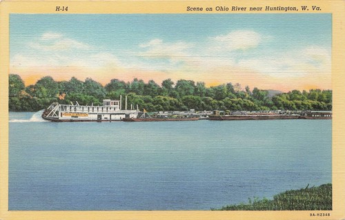 Huntington ohio river - ohio,