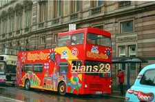 35mm negative of Scotguide WYW75T MCW Metrobus open top