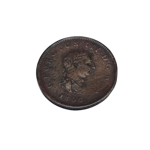 1806 george iii 3rd - iii, one