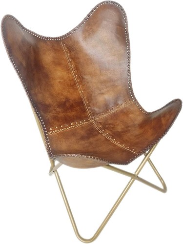 Genuine leather butterfly - leather,