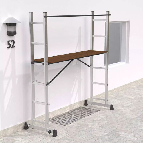 7m folding ladder - 3.5m-5.7m,