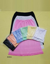 Black White Underskirts Cotton