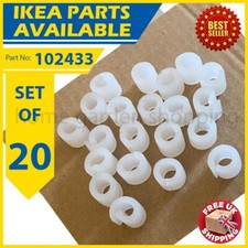 102433 x 20 IKEA Rubber Glass