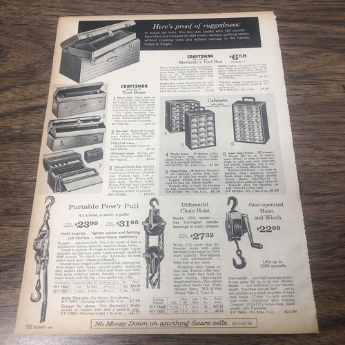 1966 craftsman tools - 1966,