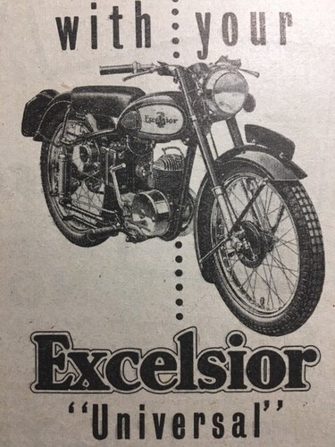 Excelsior motorcycles model - excelsior,
