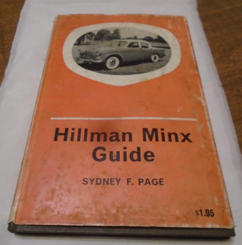 Hillman minx guide hardback - minx,
