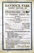 RARE VINTAGE HAYDOCK PARK