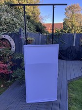 Equinox Micron DJ Booth and Overhead Kit - White (booth cover EQLED014)