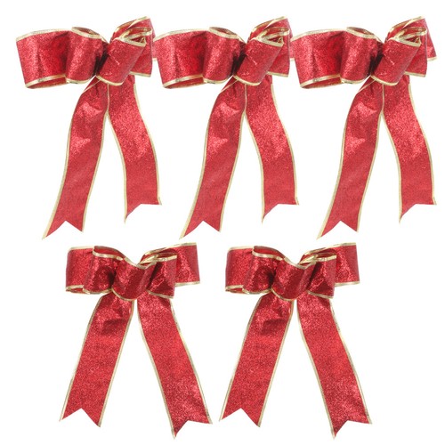 Pcs christmas ribbon bow - christmas,