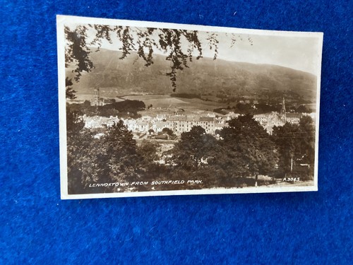 Vintage postcard lennoxtown - postcard,