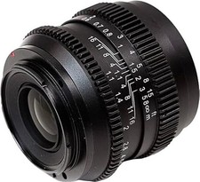 SLR Magic 50mm f/1.1 Lens Sony Photography Camera Lens