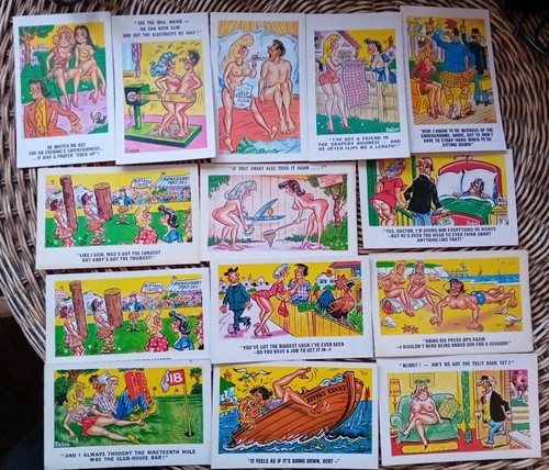 Job lot vintage saucy - job,
