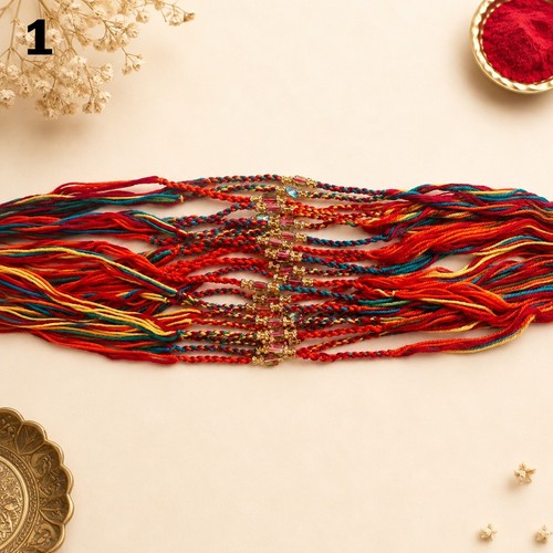 Pcs handmade colorful - colorful, rakhi