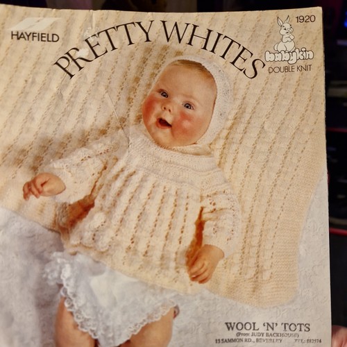 Hayfield 1920 baby angel - baby's, top