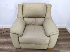 ARMCHAIR  Cream Leather