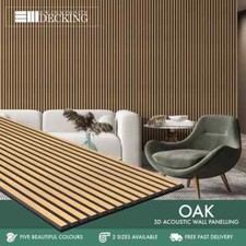 Oak Acoustic Wood Panel 2400mm