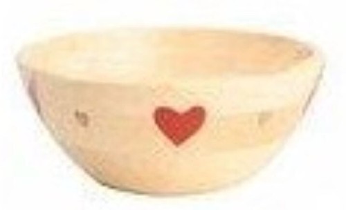 Woodware small heart bowl - t&g,