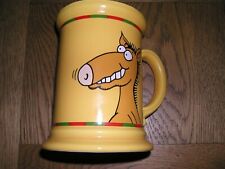 HUNGRY HORSE CERAMIC TANKARD