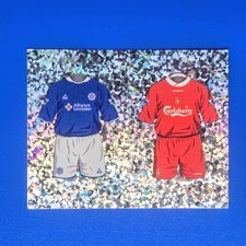 2004 Merlin Premier League 04 STICKER Liverpool Leicester Kits Foil #288 A B