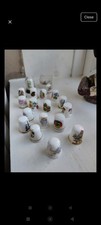 20 Vintage Porcelain Thimbles – Gosling, Kirkshaw, Pollyanna, Finsbury & More