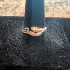 10K Yellow Gold Snake Band