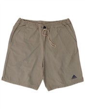 ADIDAS Mens Sport Shorts Medium Khaki Cotton IB02