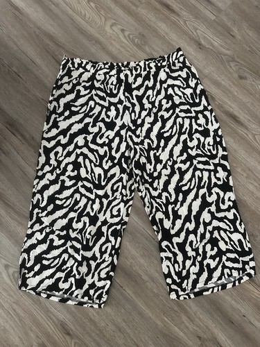 Ladies black patterned elastic - black,