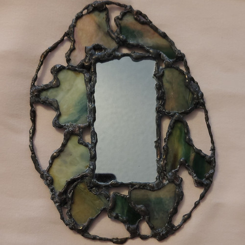 Stained glass style framed - style,