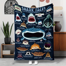 Shark Lover Gift Blanket |