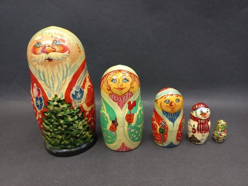 Vintage new year nesting - year's,