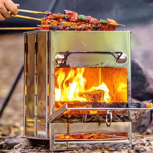 Camping stove wood burning - camping,