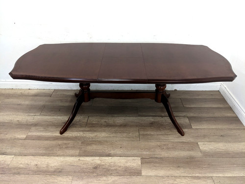 Dining table stag - stag, mahogany