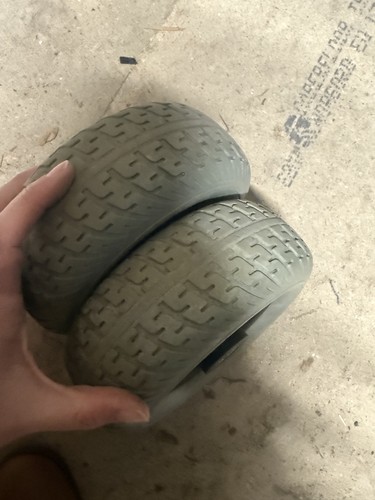 Mobility scooter wheels and - scooter,